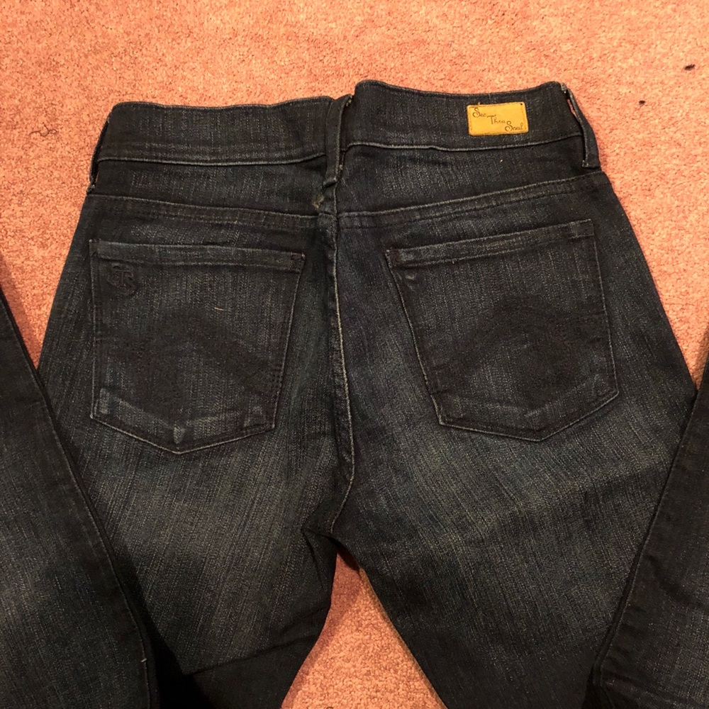 See Thru Soul Skinny Marilyn jeans size 27